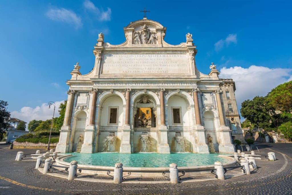 Apartmán Gianicolo Elegant Art Oasis Řím Exteriér fotografie